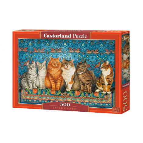 Puzzle Castorland 500el Kocia Arystokracja